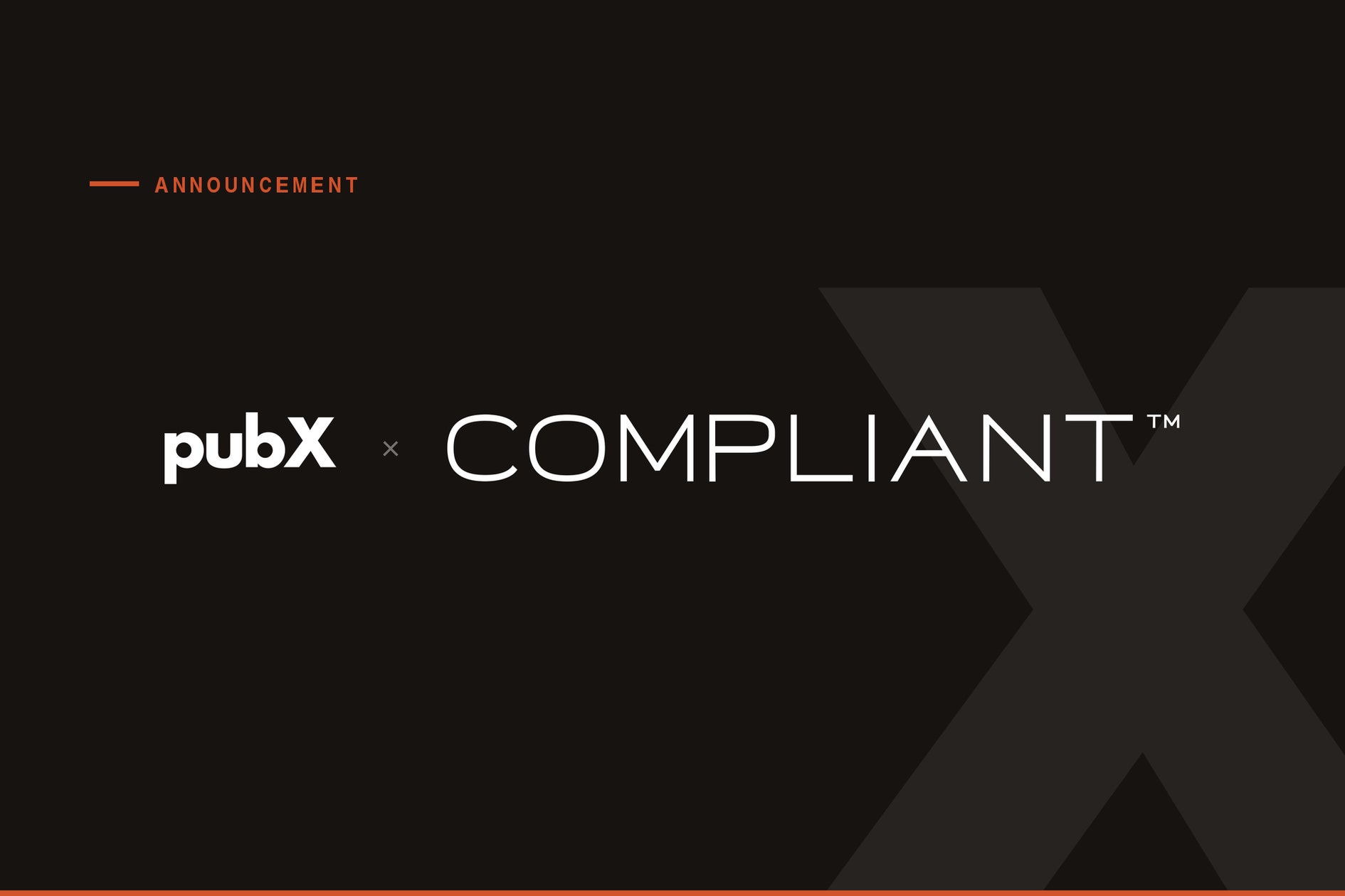 pubXが500万ドル調達、Compliant買収