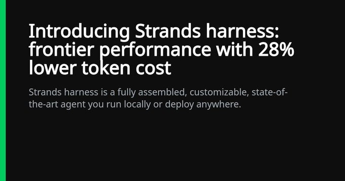 AWS open-sources Strands Harness for custom AI agents
