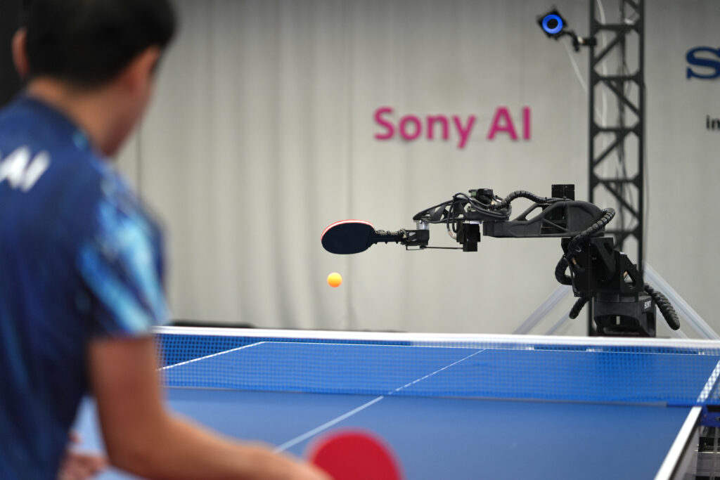 Sony AI's Ace robot beats elite table tennis players for first time — machines now outperform humans in competitive physical sport