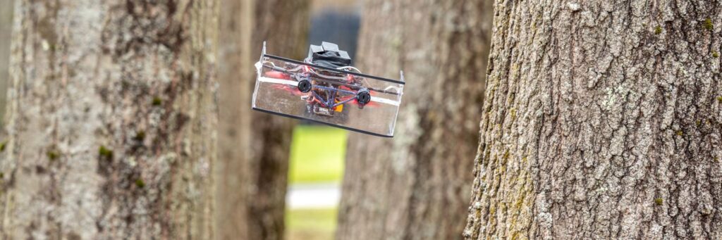 Researchers develop sonar-based navigation system for small drones inspired by bat echolocation, reducing power by 1,000 times compared to current solutions.
