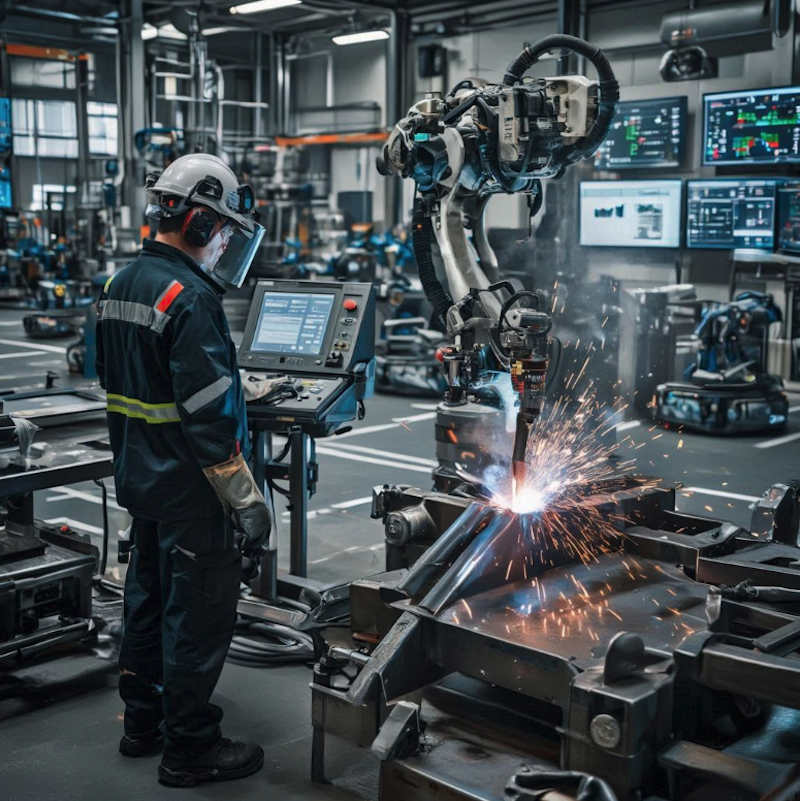 Skilled trades are upgrading, not disappearing — robots and AI are creating new jobs for welders, electricians, and technicians who can run them