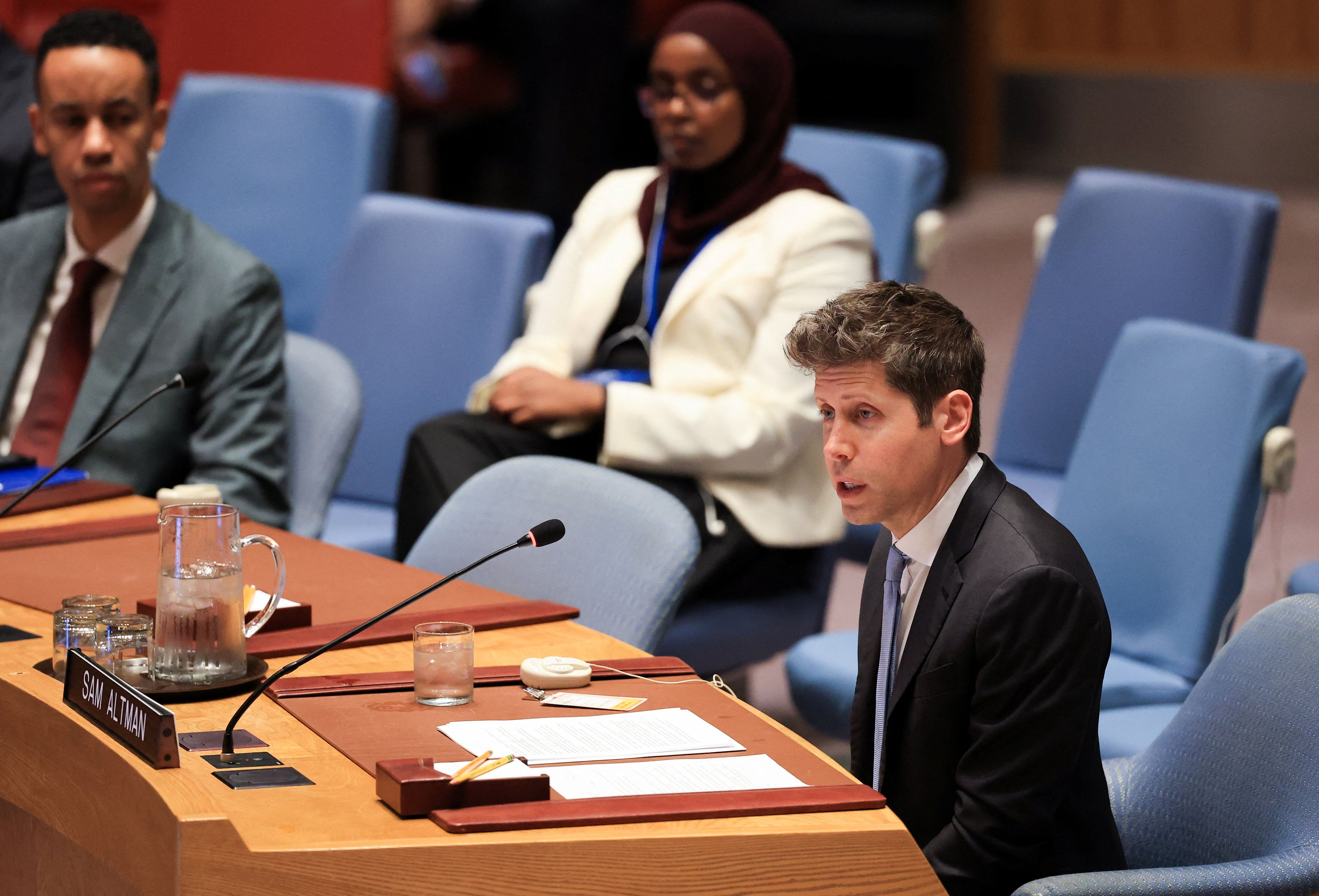 AI bosses warn UN Security Council on concentrated AI power
