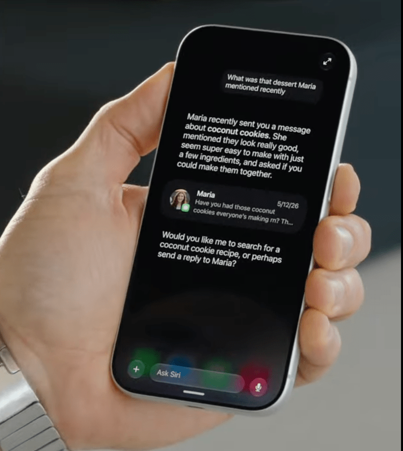 Apple、AI搭載Siriを公開 ただし業界のAI競争に出遅れ