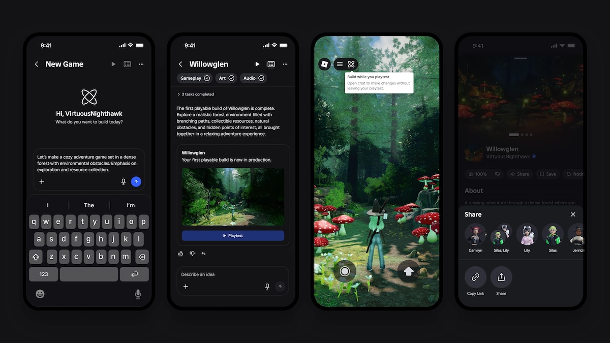 Roblox launches AI game creation tool on mobile