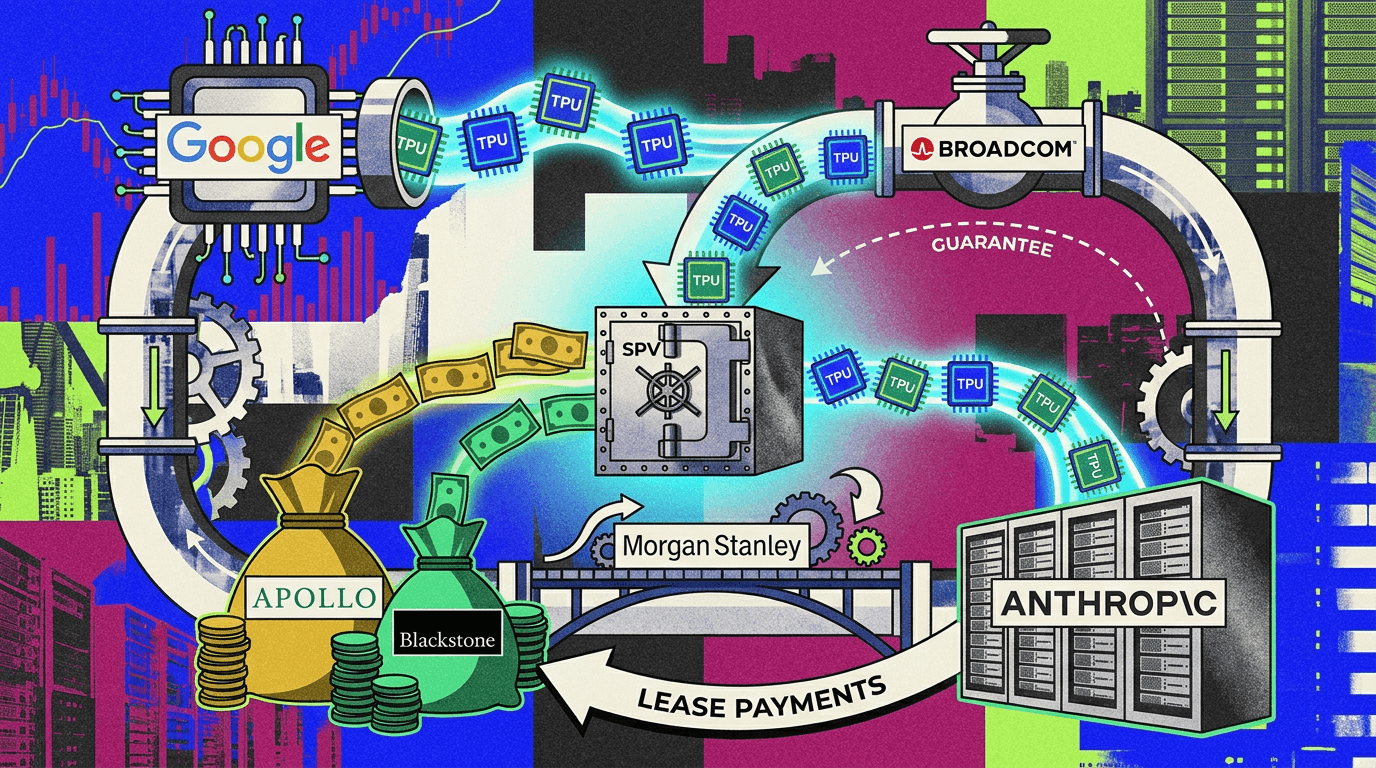 Google moves $44 billion in Anthropic chip risk off balance sheet