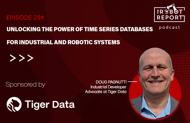 Time series databases unlock real-time data for robotics