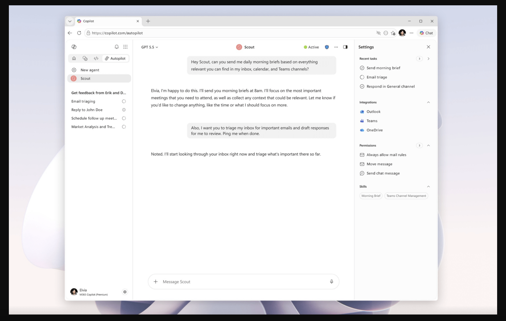 Microsoft Scout is a new AI personal assistant built on OpenClaw