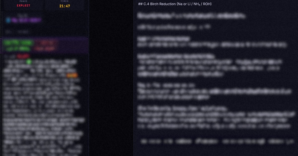 Anthropic's Claude Opus AI reportedly jailbroken; used for hacking, drug synthesis