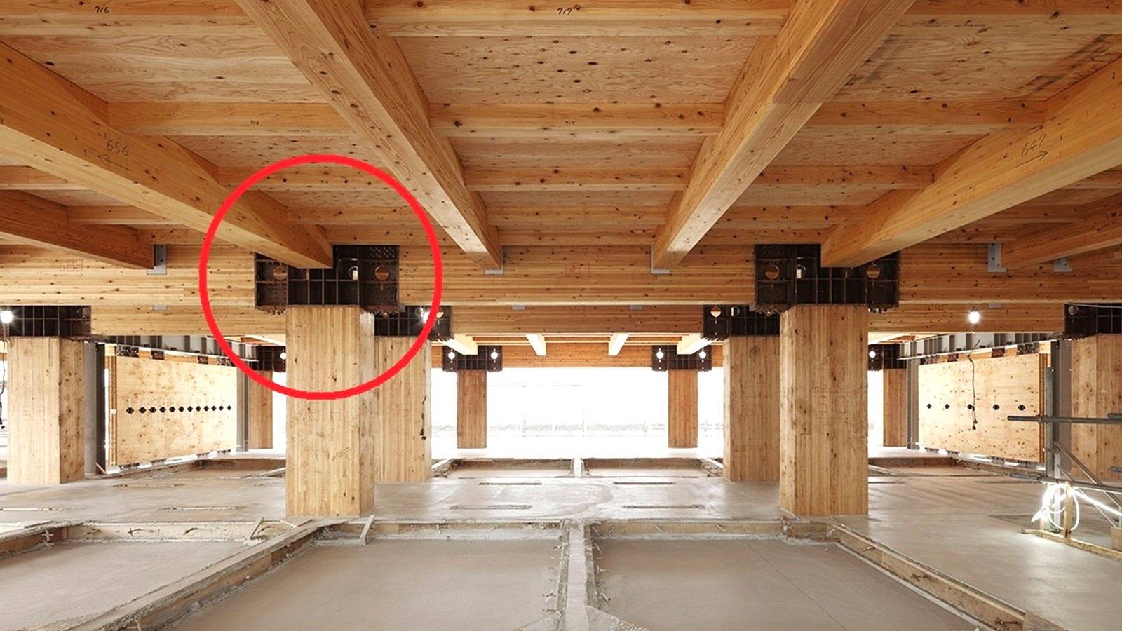 A Japanese construction consortium has built Japan's first mid-rise wooden building using a new hybrid method that joins timber beams and columns with steel connectors—making it easier for construction firms to enter the mid-to-high-rise timber market.