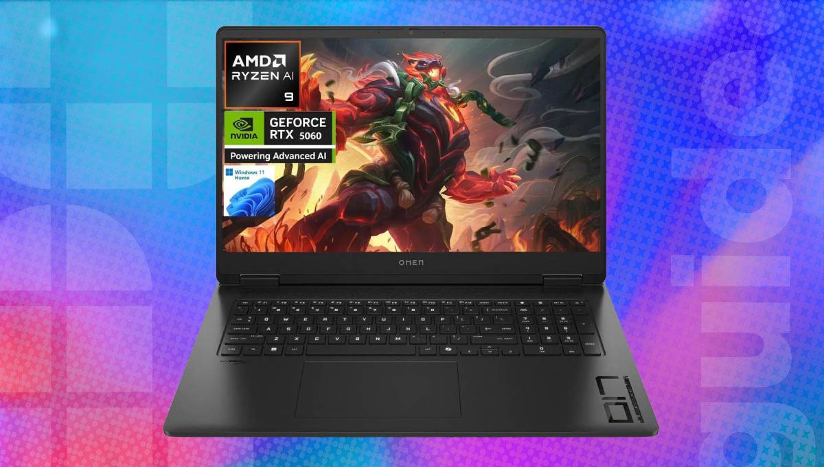 HP OMEN RTX 5060 laptop drops $300 to $1,799 at Newegg