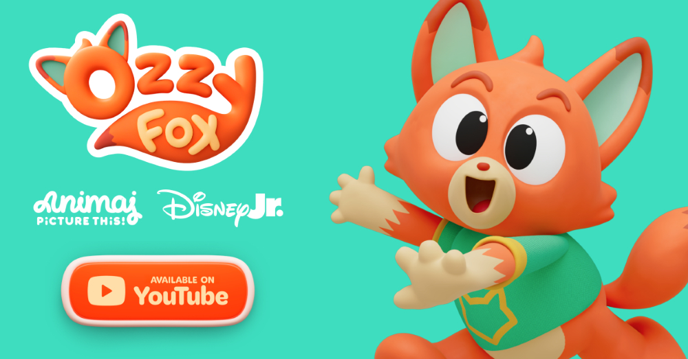 Disney Jr. launches 'Ozzy Fox' series with AI animation studio Animaj