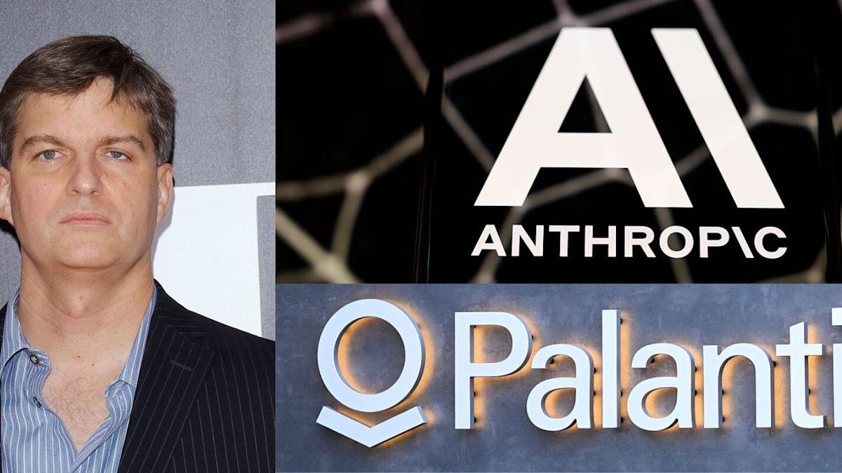 Michael Burry maintains his bearish stance on Palantir while contradicting his AI bubble warnings by endorsing Anthropic as the superior artificial intelligence investment.