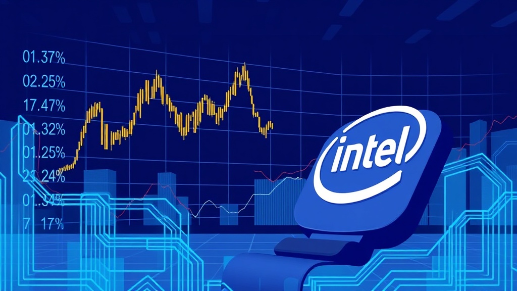 Intel stock rises sharply on April 8, 2026 following announcement of partnership with Elon Musk's Terafab AI chip initiative.