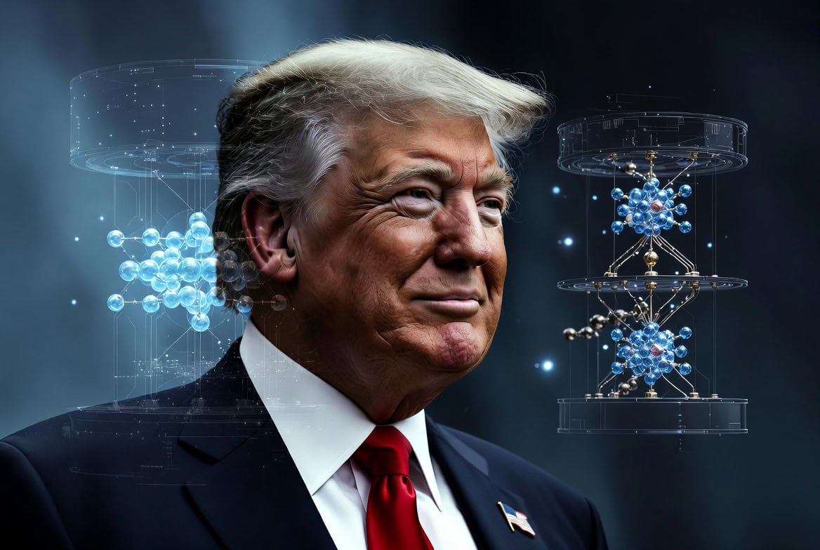 President Trump signed two executive orders on quantum computing, spurring gains in quantum stocks even as the broader tech sector weakens—a sign that government support is becoming a concrete financial driver for the emerging industry.