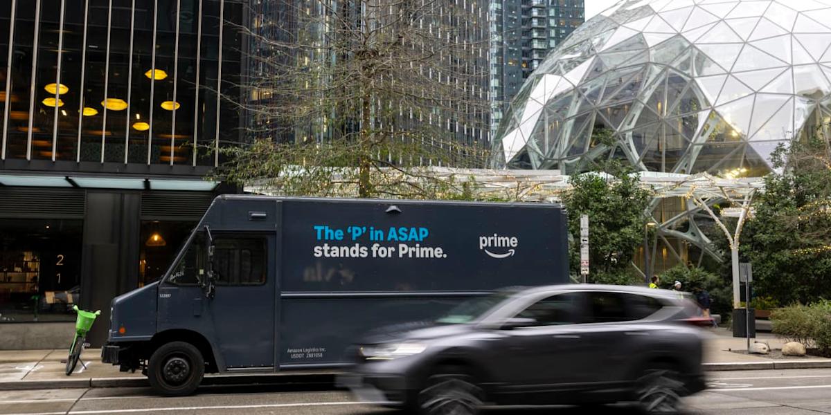 Amazon CEO Andy Jassy signals continued AI investment, potentially driving the stock toward its strongest weekly gain since January 2023.