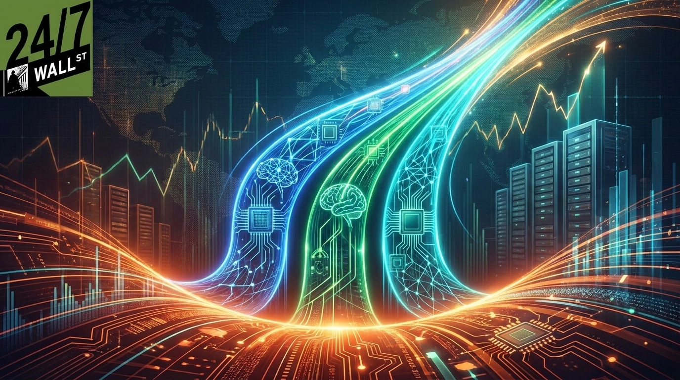 Three AI infrastructure giants—NVIDIA, Broadcom, and Microsoft—have all pulled back sharply from spring highs even as their AI revenue growth accelerates, creating what investors see as a buying opportunity heading into the second half of 2026.