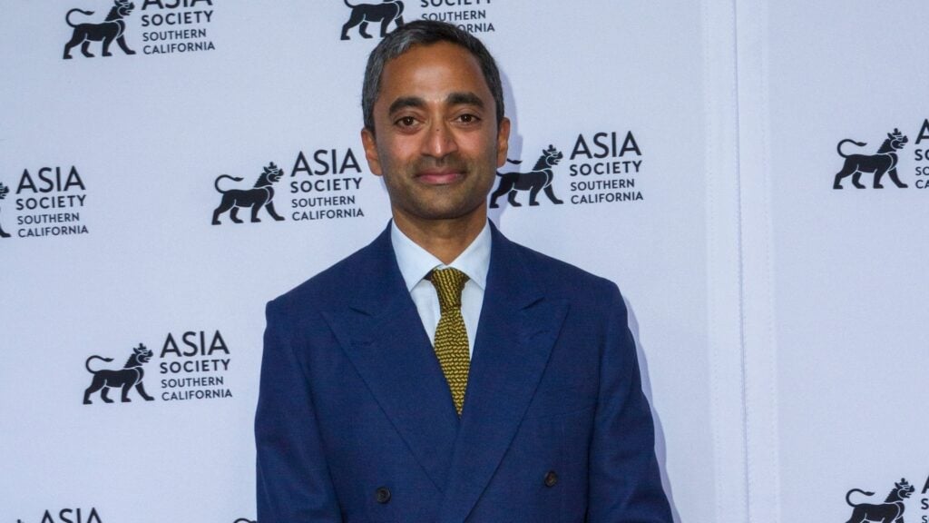 Investor Chamath Palihapitiya warns that advanced AI could become a 'digital super-god' that exposes a hidden debt crisis in overvalued tech stocks.
