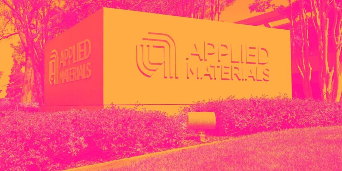 Applied Materials shares fell 3.4% as geopolitical tensions between the US and China over AI technology increased uncertainty for semiconductor companies.