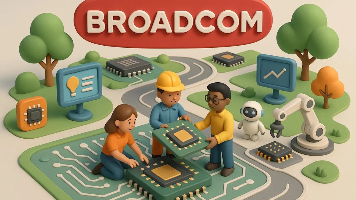 BroadcomなどAI半導体3銘柄に注目
