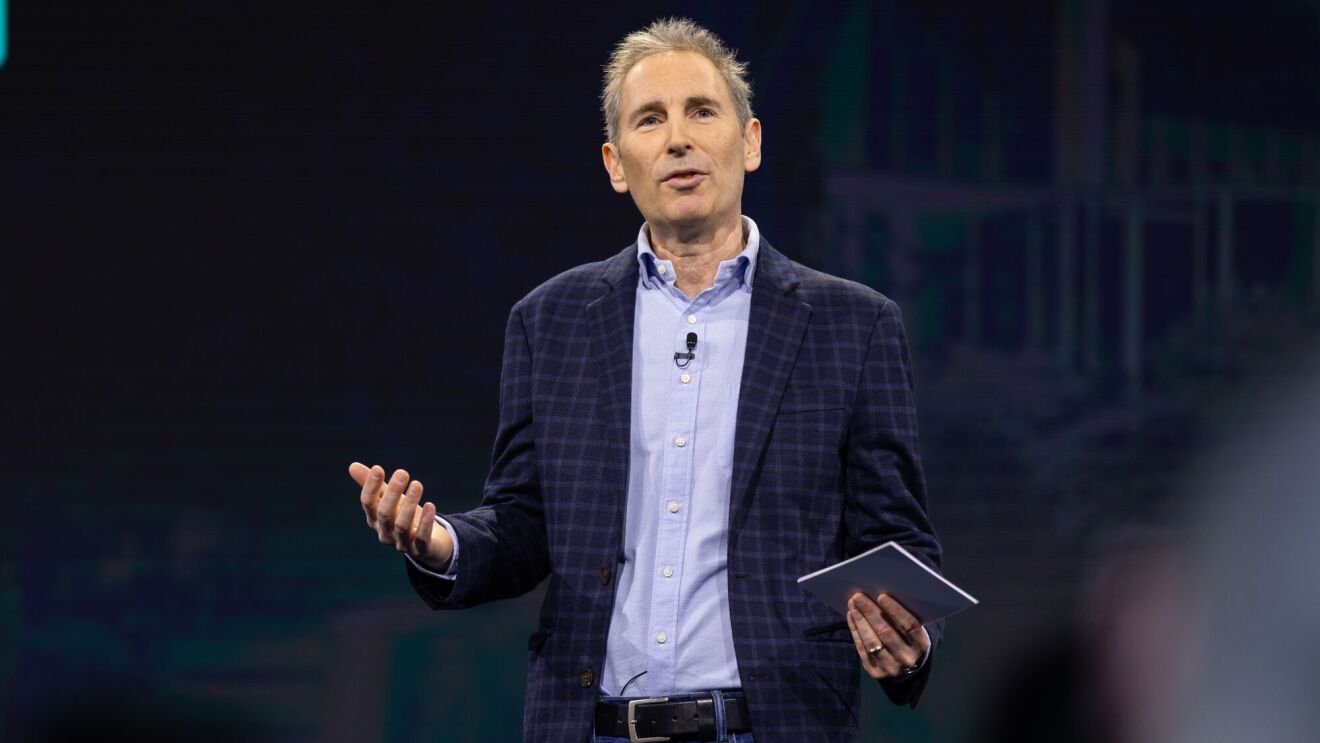 Amazon's custom chip business generates roughly $20 billion in annual revenue and is expanding at more than 100% year over year, with CEO Andy Jassy saying the run rate would approach $50 billion if sold directly.